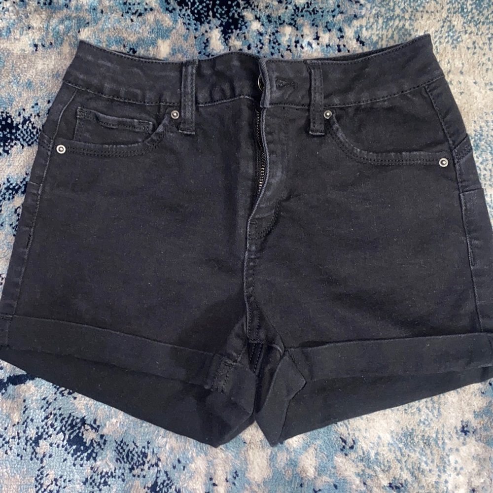 Wax Jean Shorts